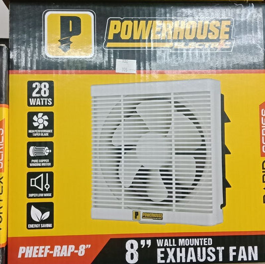 Exhaust Fan 8" wall mounted