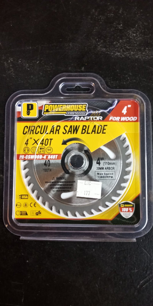 Circular saw blade 4x40T wood