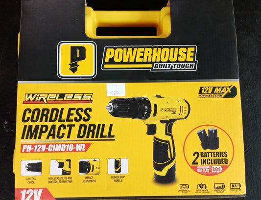 Cordless Impact Drill 12V