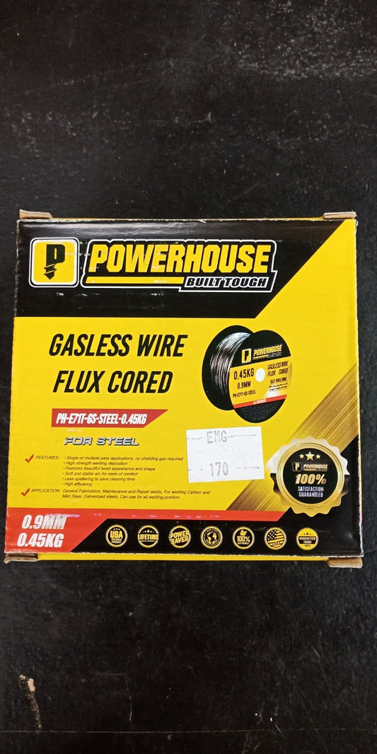 Gasless wire flux cored 0.9mm 0.45kg
